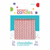 Pink Candy Candles